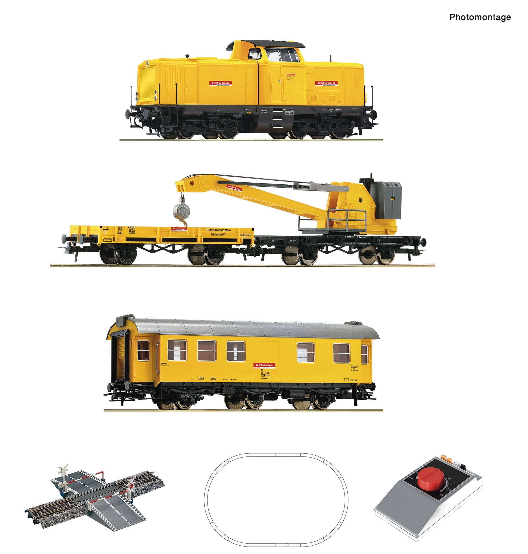 Roco 5100002 - Analog-Startset! Kranzug