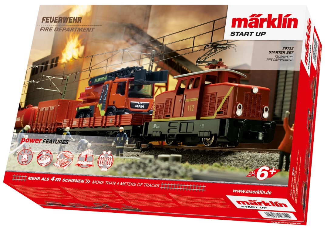 Märklin 29722 - Startpackung Feuerwehr