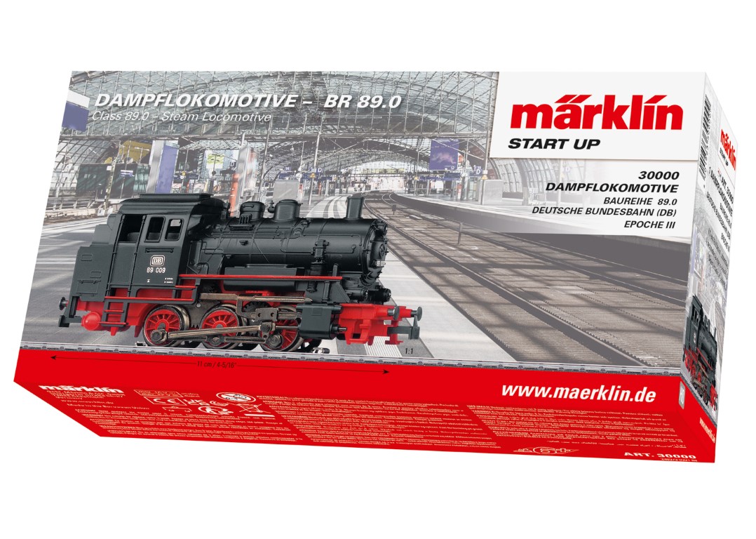 Märklin 30000 - Dampflok BR 89 DB, Epoche III