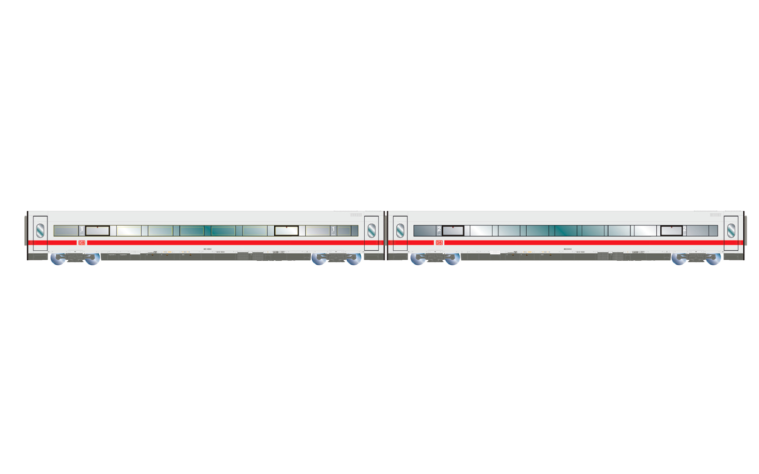 Lima HL4678 DB AG, 2-tlg. Set Erganzungsset ICE 1