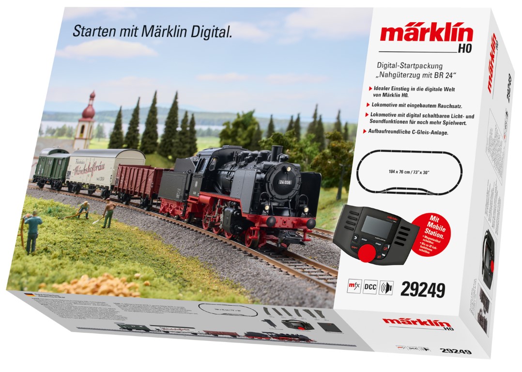 Märklin 29249 - Dig-Start."Nahgüterzug BR24"