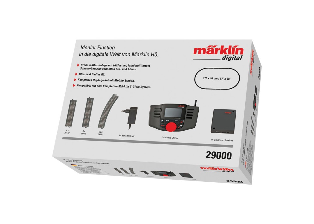 Märklin 29000 - Digital-Startpackung MS2 o.ro