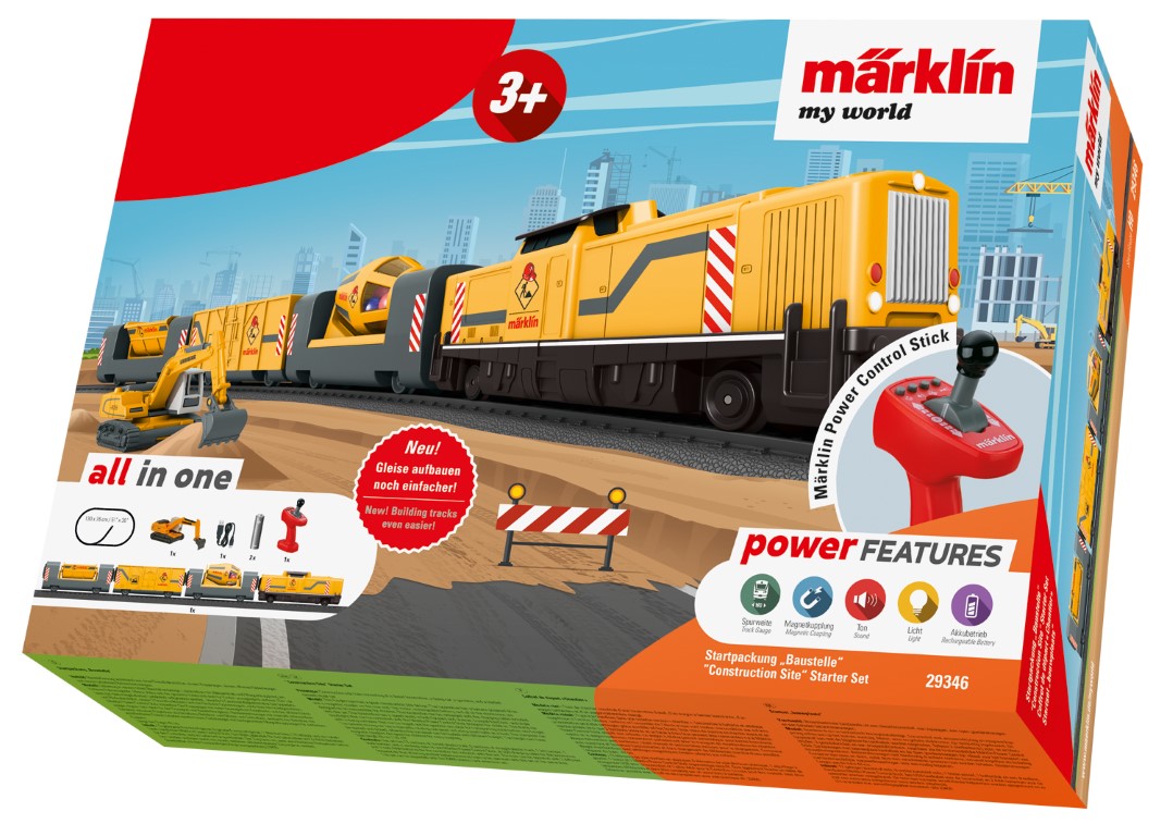 Märklin 29346 - Startpackung Baustelle my wor